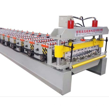 Color steel Corrugated Wave Roof Panel Roll Forming Machine